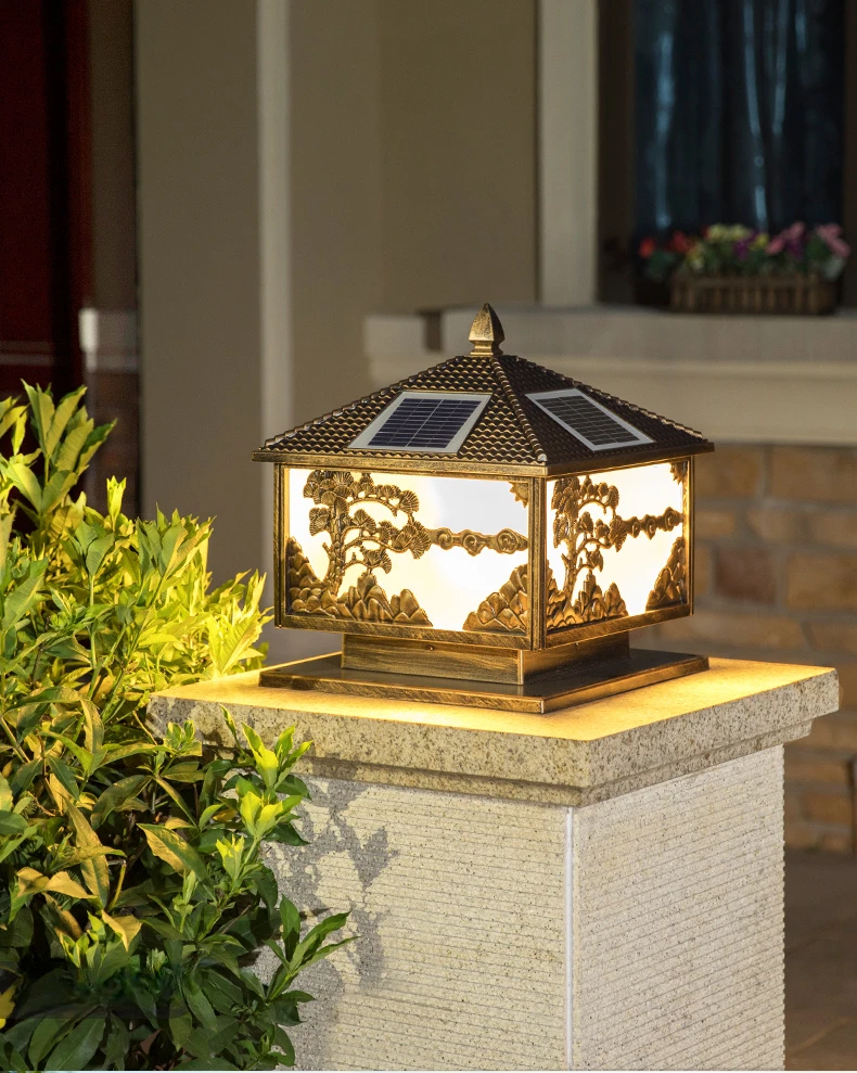 Wall Lighting Outdoor - Lampu dinding luar ruangan tenaga surya