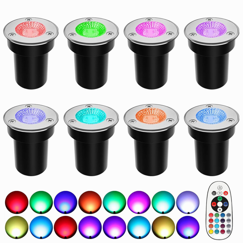 Outdoor Lighting Low Voltage - Lampu Lanskap RGBW Tegangan Rendah LED