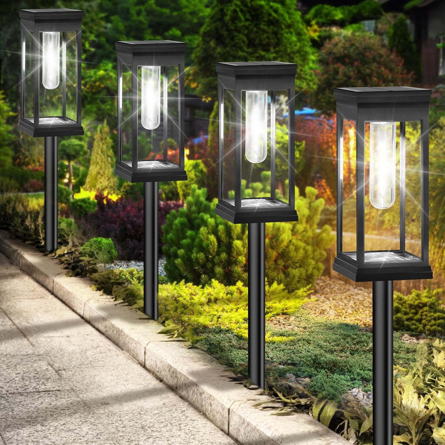 Post Cap Light - Lampu Batu Plastik Keras 2.8in Post