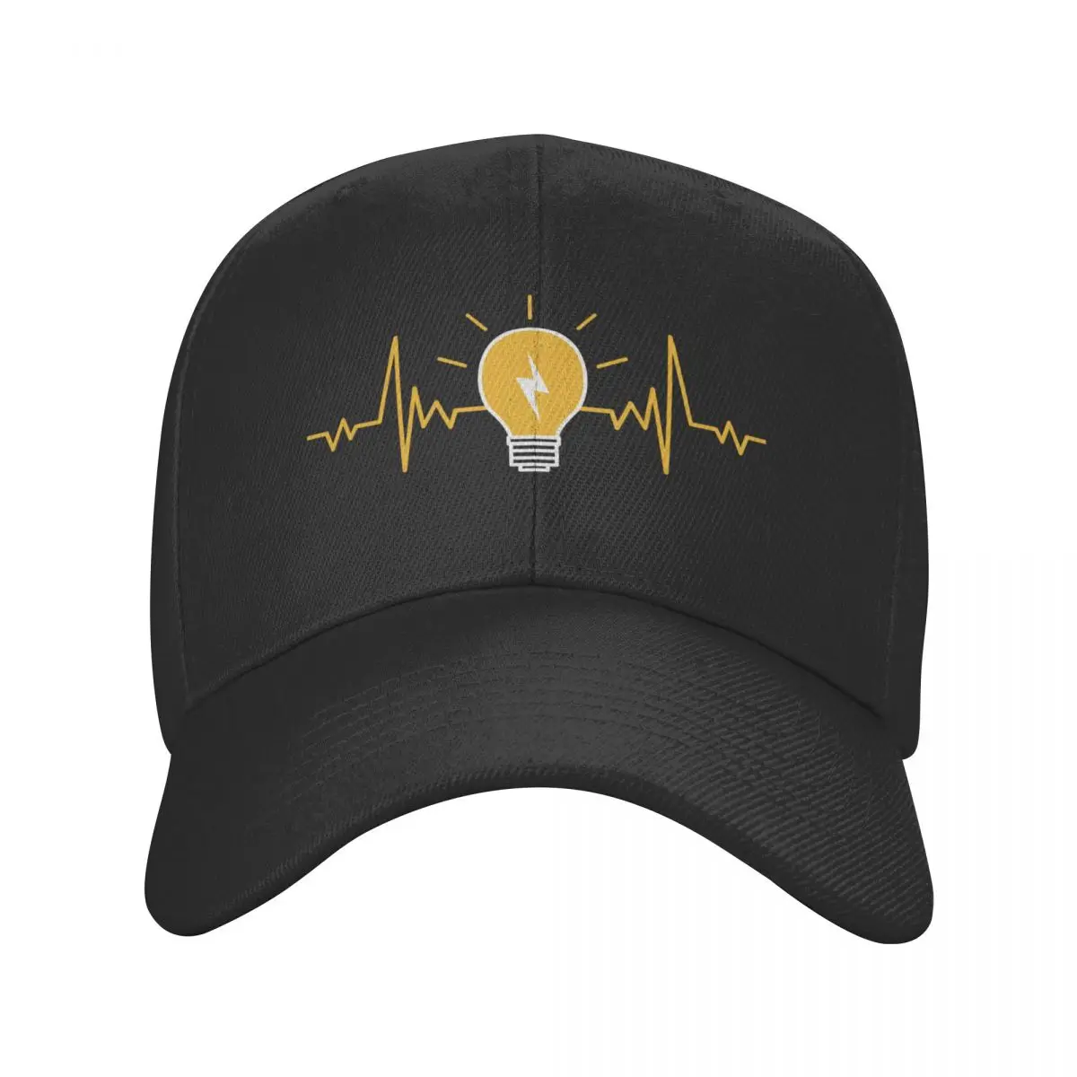 Outdoor Lighting Electrician - Topi Bisbol Bohlam Detak Jantung Listrik