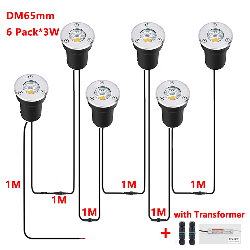 Outdoor Lighting Low Voltage - Lampu LED Terpendam Tahan Air IP67