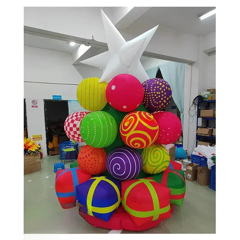 Outdoor Lighting On Trees - Dekorasi Luar Ruangan Pohon Hadiah Natal