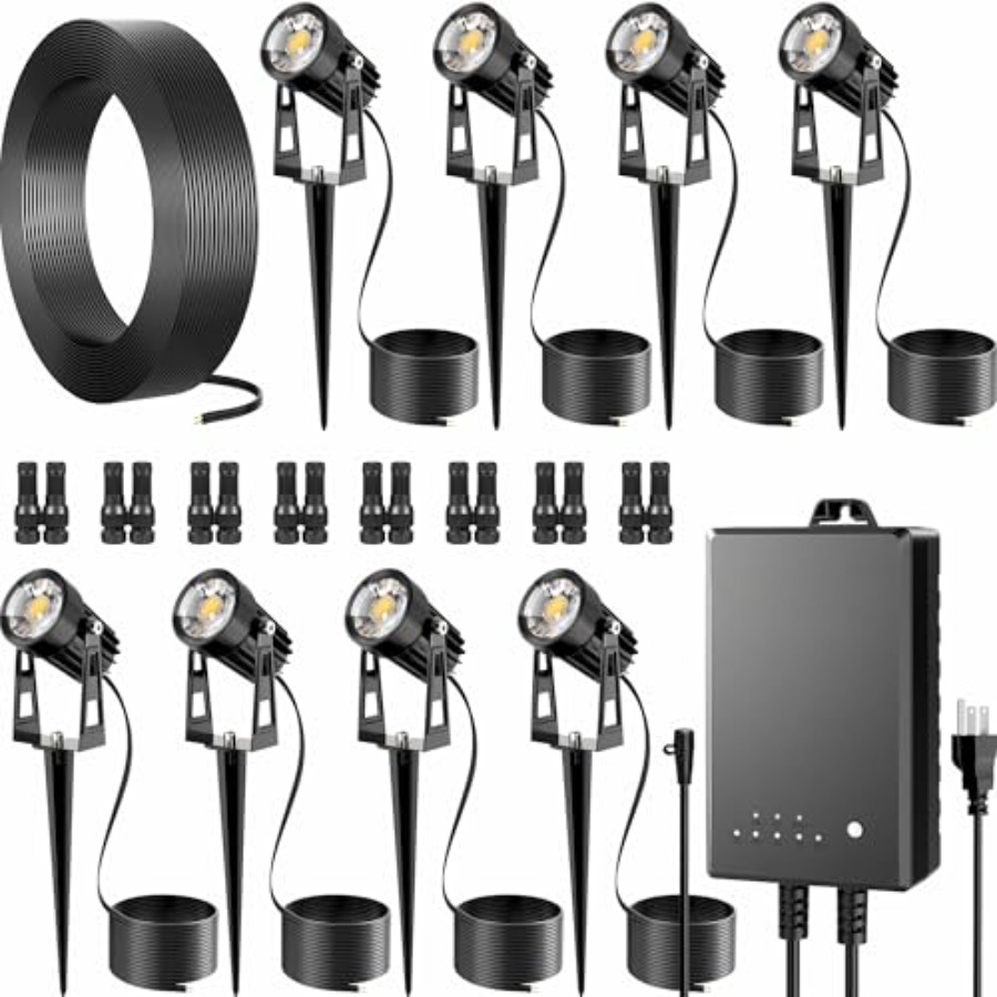 Outdoor Lighting Kits Low Voltage - Kit Pencahayaan Lanskap Luar Ruangan All-in-One