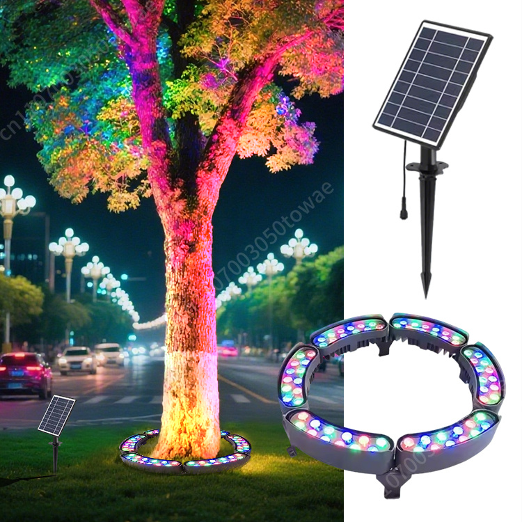 Outdoor Lighting On Trees - Lampu Pohon Solar Hug IP65 Tahan