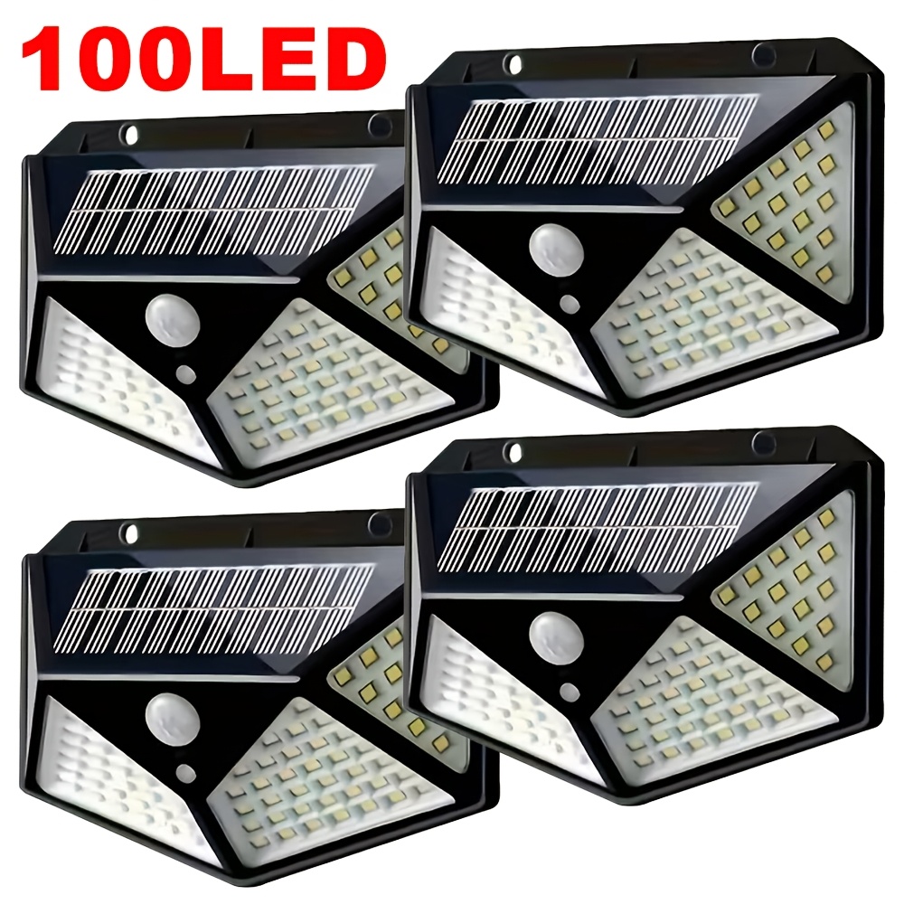 Wall Lighting Outdoor - Lampu Taman Tenaga Surya 100LED, Lampu