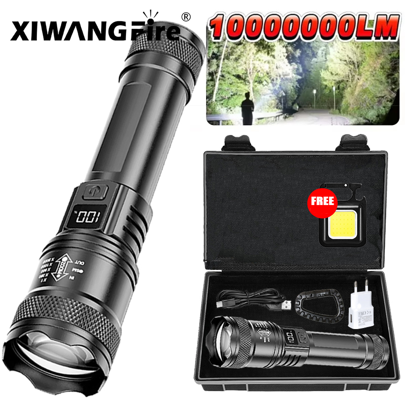 Outdoor Lighting Setup - Senter LED Ultra Terang 2000LM Tipe-c