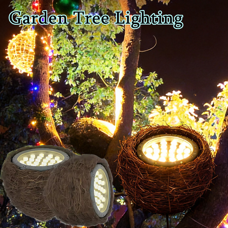 Outdoor Lighting Architectural - Lampu Pohon Tahan Air Warna-warni untuk