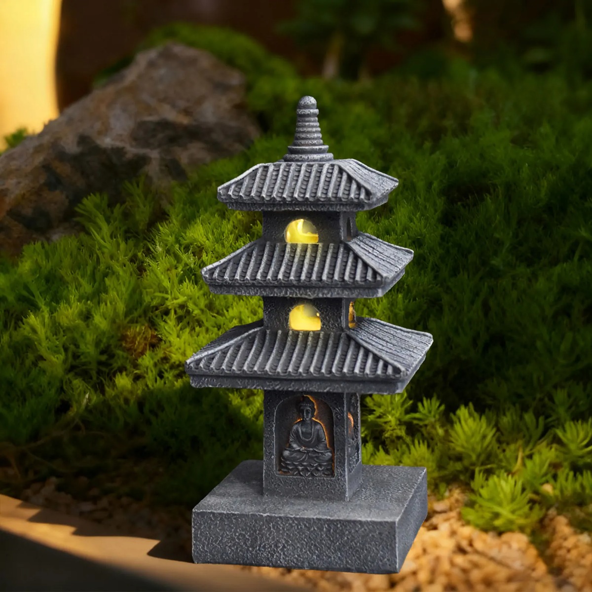 Outdoor Lighting Architectural - Lampu Taman Tenaga Surya, Lentera Tahan