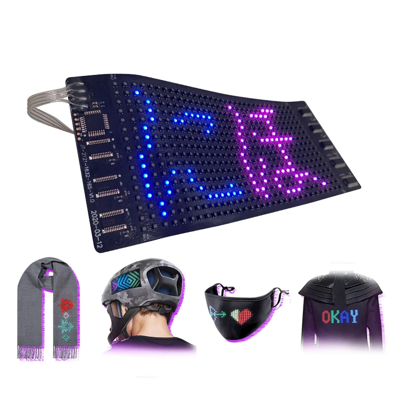 Post Cap Light - Tanda LED Fleksibel RGB yang Dapat