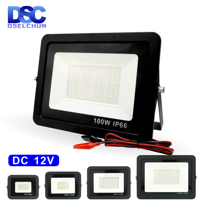 Outdoor Lighting Volt - DC12V Led Lampu Sorot 20W 30W