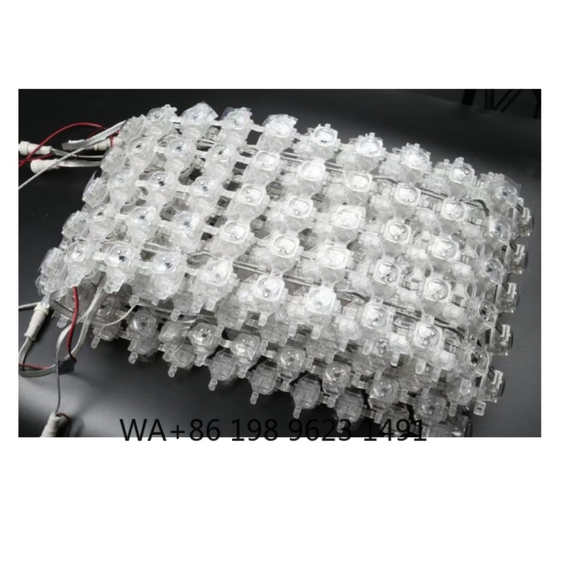 Wall Lighting Outdoor - Layar Media Fasad Mesh LED Transparan