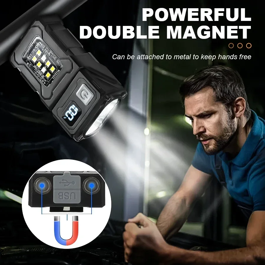 Senter LED Mini Isi Ulang Port - Outdoor Lighting Setup ulasan dan harga