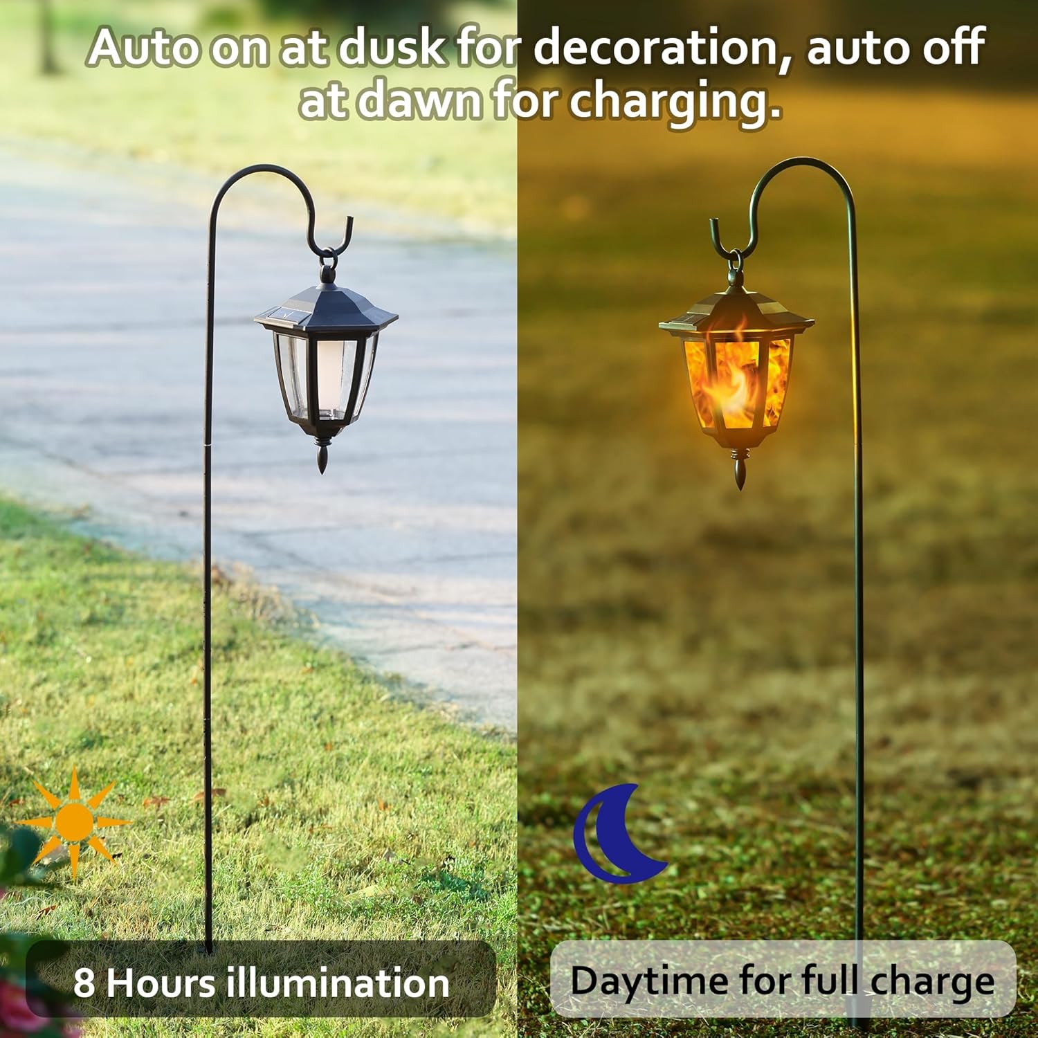 Lampu Taman Tiang Kaca Tiup 10 - Post Cap Light ulasan dan harga
