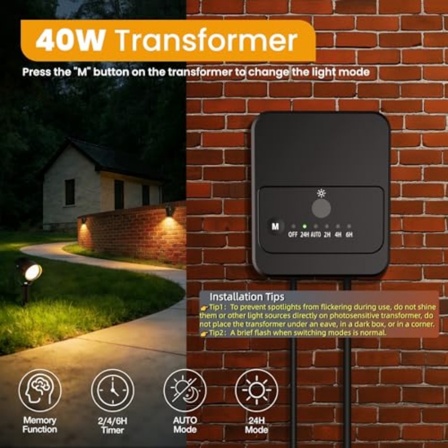 Kit Lampu Lanskap Tegangan Ren - Outdoor Lighting Kits Low Voltage ulasan dan harga