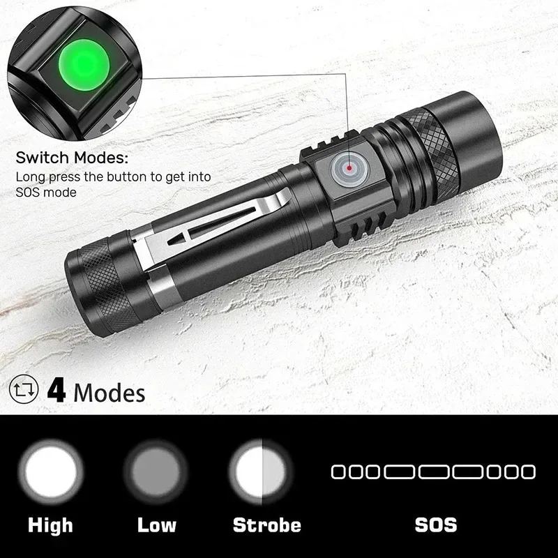 Senter Tangan T6 Isi Ulang Men - Outdoor Lighting Nearby ulasan dan harga