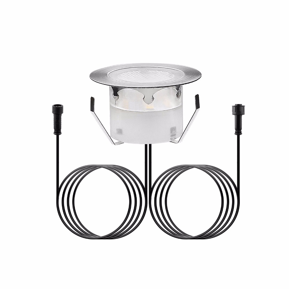 QACA 6 Paket Lampu Dek LED Teg - Outdoor Lighting Kits Low Voltage ulasan dan harga