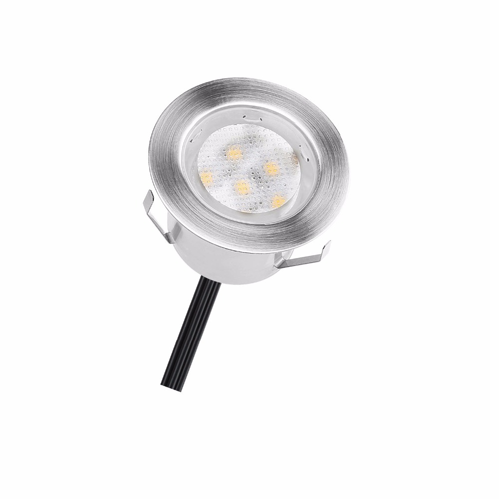 QACA 6 Paket Lampu Dek LED Teg - Outdoor Lighting Kits Low Voltage ulasan dan harga
