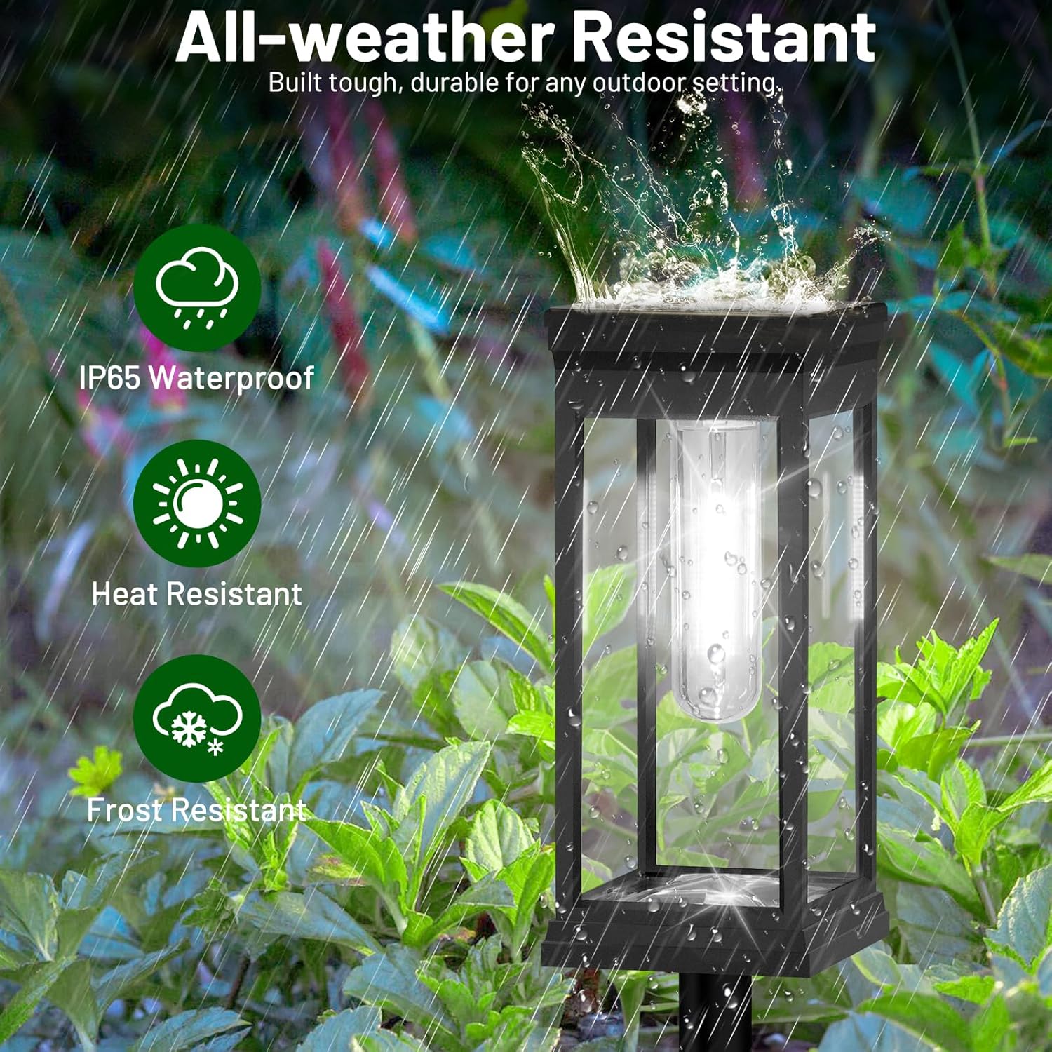 Lampu Batu Plastik Keras 2.8in - Post Cap Light ulasan dan harga
