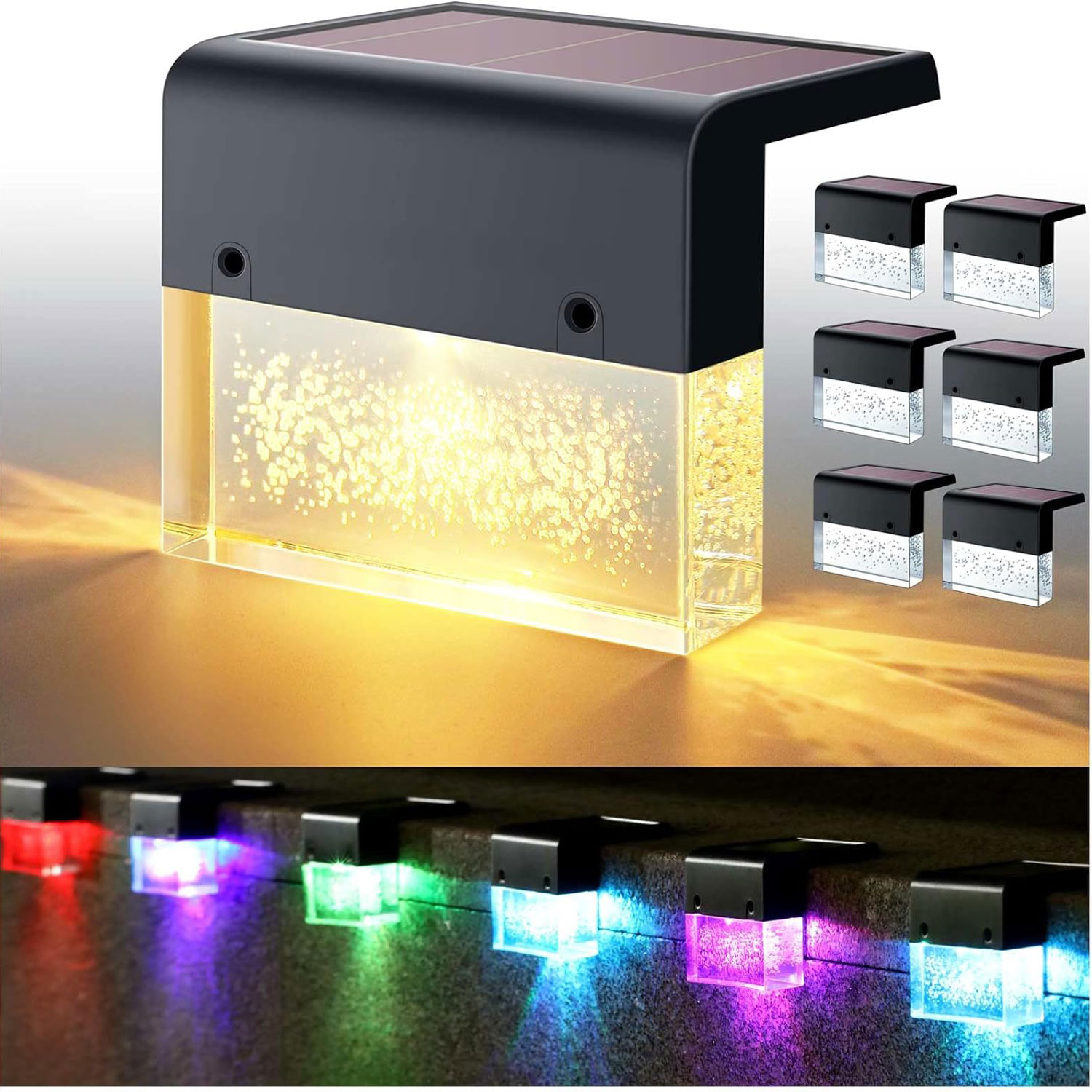 Lampu pagar surya luar ruangan - Post Cap Light ulasan dan harga