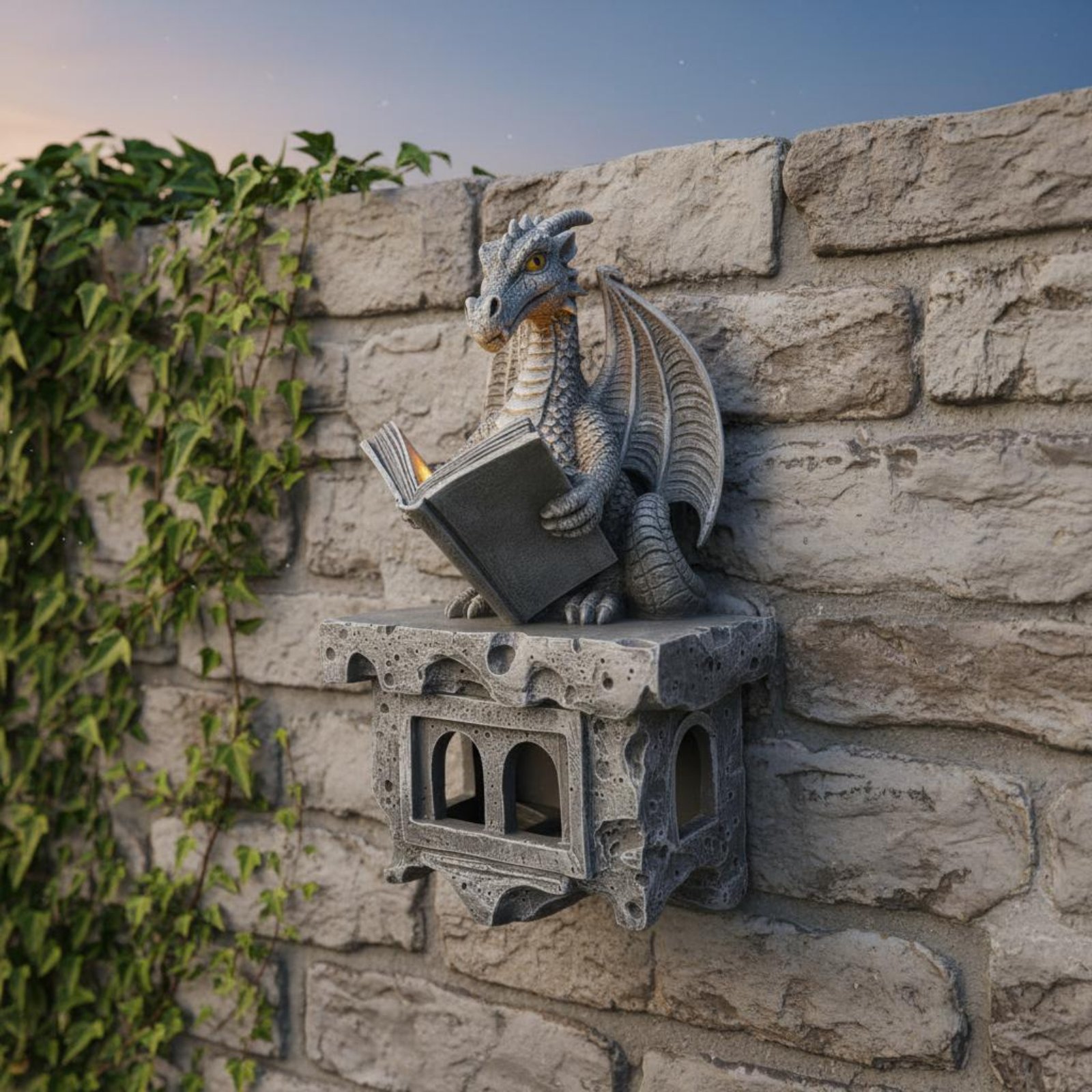Solar Wyvern Wall Shine Otomat - Wall Lighting Outdoor ulasan dan harga