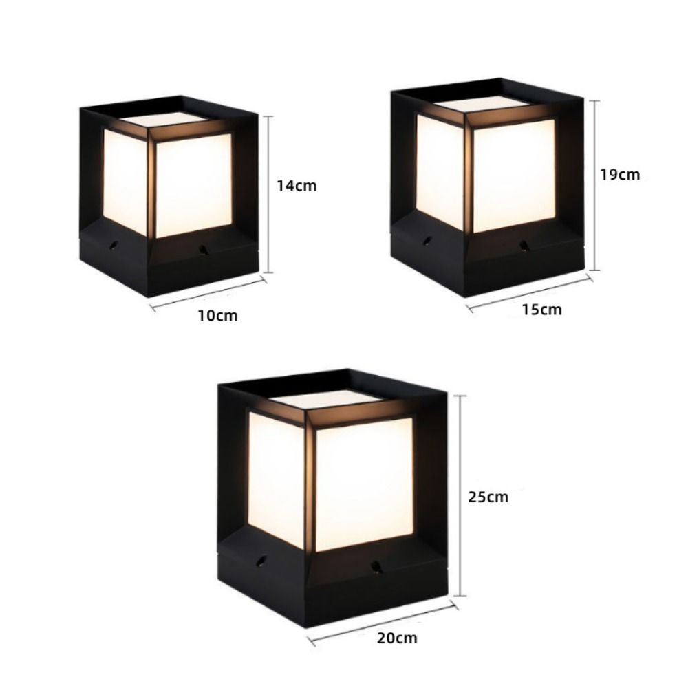 Lampu Tiang LED E27 Modern unt - Post Cap Light ulasan dan harga