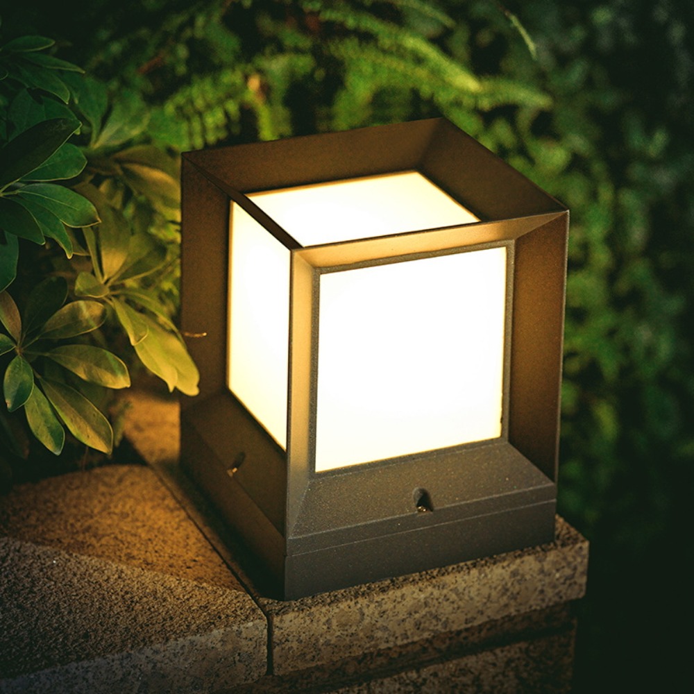 Lampu Tiang LED E27 Modern unt - Post Cap Light ulasan dan harga