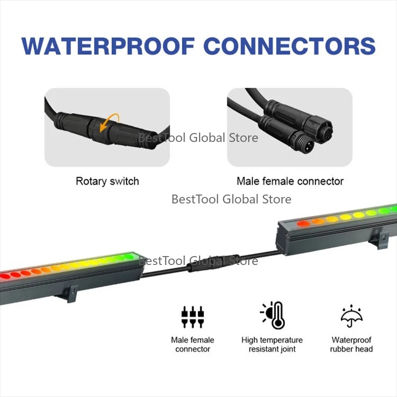 Lampu Wall Washer LED D-MX512  - Outdoor Lighting Architectural ulasan dan harga