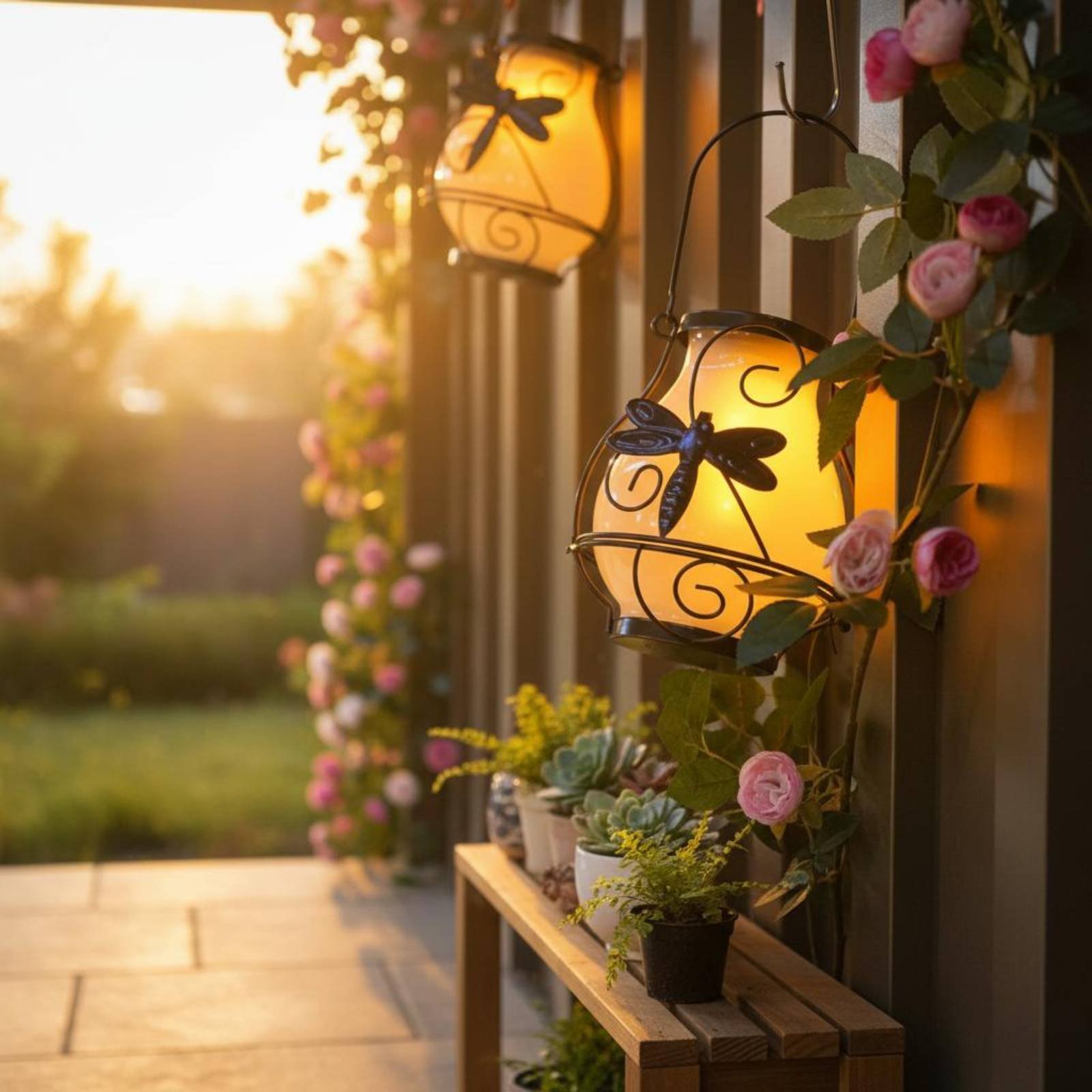 Lentera Kupu-kupu Tenaga Surya - Wall Lighting Outdoor ulasan dan harga