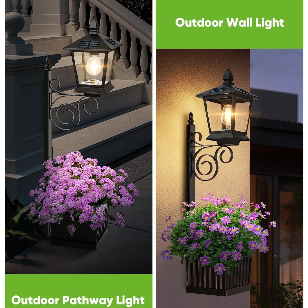 Lampu Tanaman Tenaga Surya 2 i - Wall Lighting Outdoor ulasan dan harga