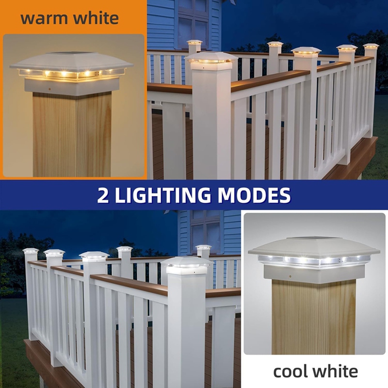 4 Paket Lampu Tiang Pagar Tena - Post Cap Light ulasan dan harga
