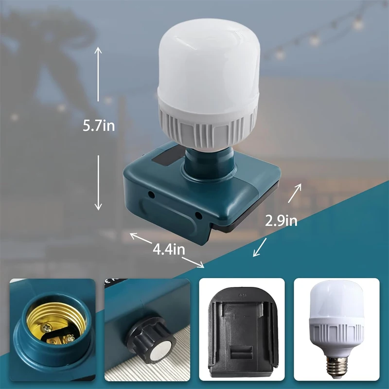 Lampu kerja LED 12W bohlam lam - Outdoor Lighting Volt ulasan dan harga