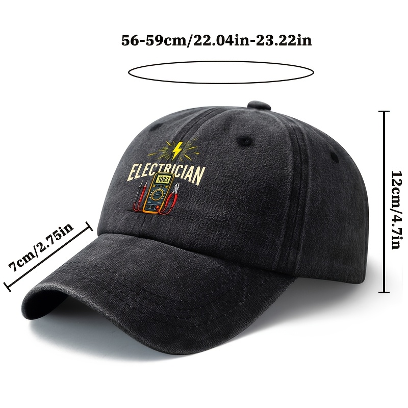 Topi Baseball Elektrik Unisex  - Outdoor Lighting Electrician ulasan dan harga