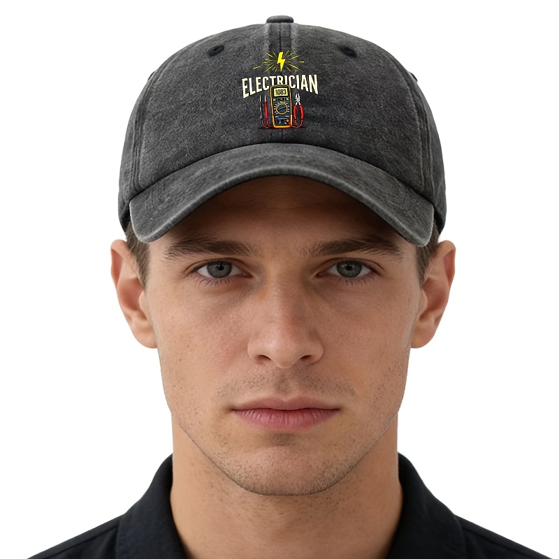 Topi Baseball Elektrik Unisex  - Outdoor Lighting Electrician ulasan dan harga