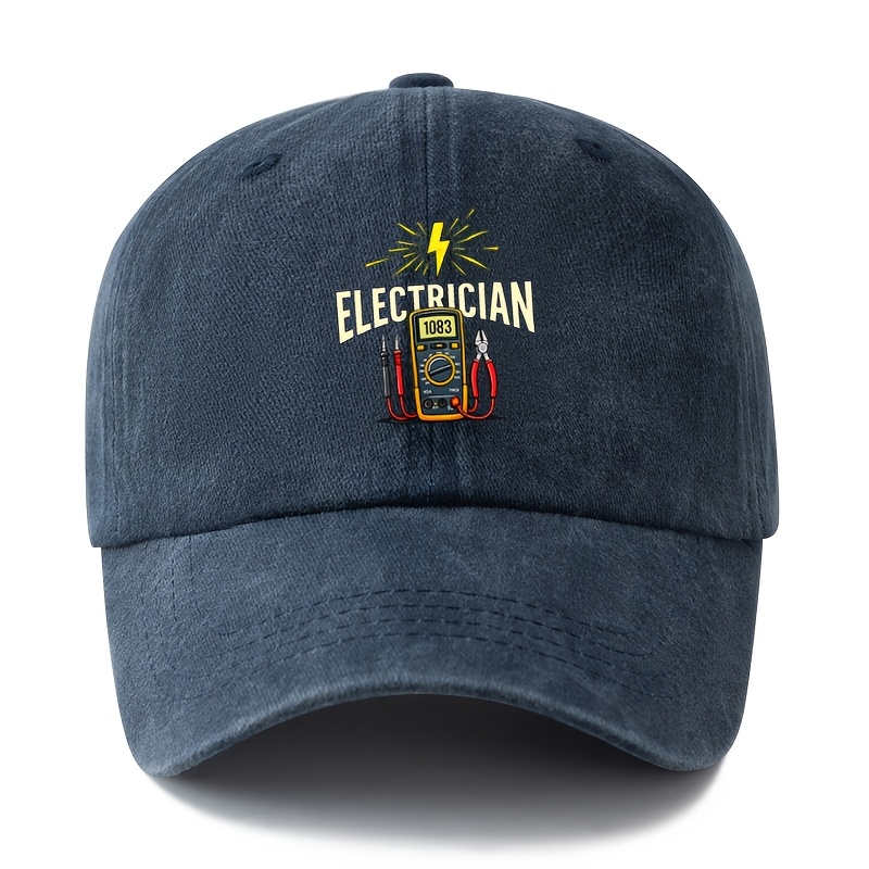 Topi Baseball Elektrik Unisex  - Outdoor Lighting Electrician ulasan dan harga
