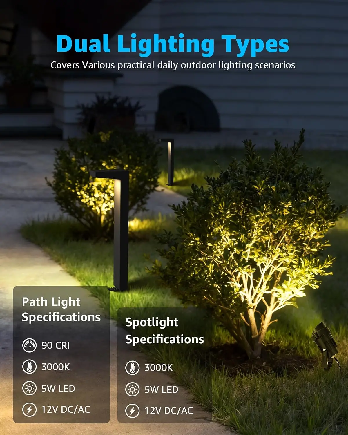 Kit Pencahayaan Lanskap LED Te - Outdoor Lighting Kits Low Voltage ulasan dan harga