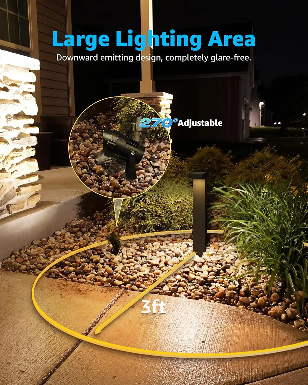 Kit Pencahayaan Lanskap LED Te - Outdoor Lighting Kits Low Voltage ulasan dan harga