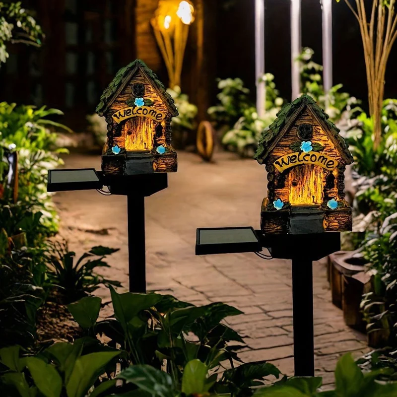 1 Buah Lampu Rumah Jamur Resin - Outdoor Lighting Architectural ulasan dan harga