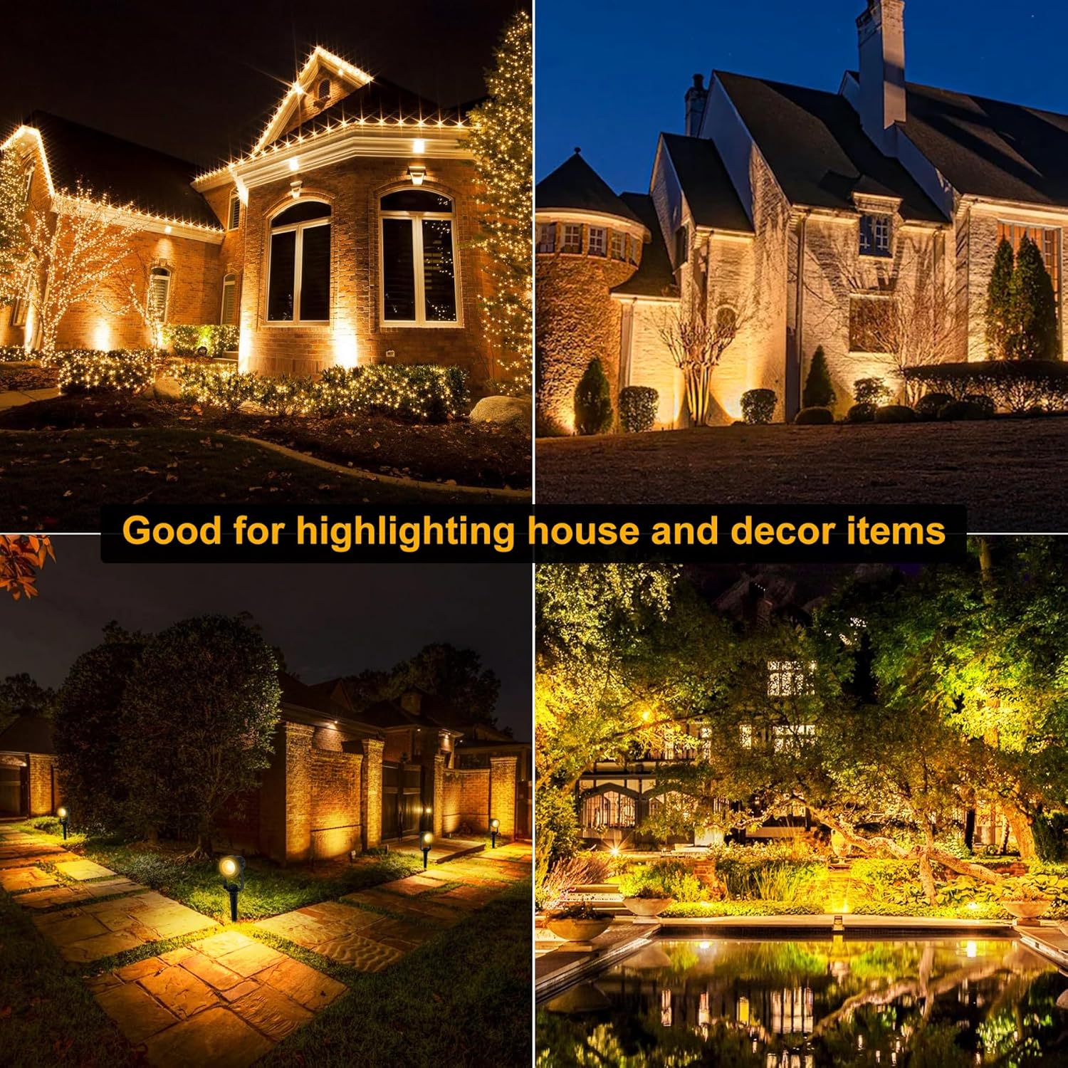 4/6/8LED 3000K Lampu Sorot Lua - Outdoor Lighting Low Voltage ulasan dan harga