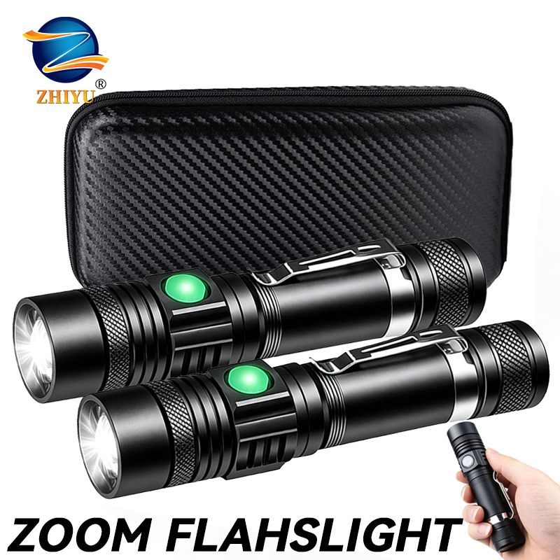 Senter LED T6 Isi Ulang, Sente - Outdoor Lighting Setup ulasan dan harga