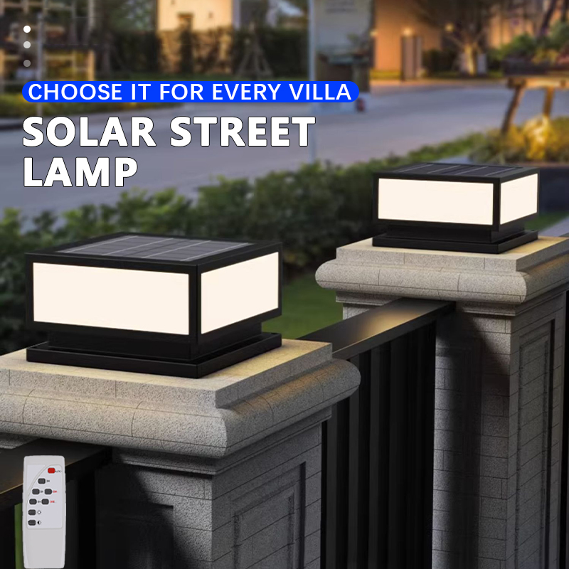 Lampu Kolom Tenaga Surya LED L - Post Cap Light ulasan dan harga