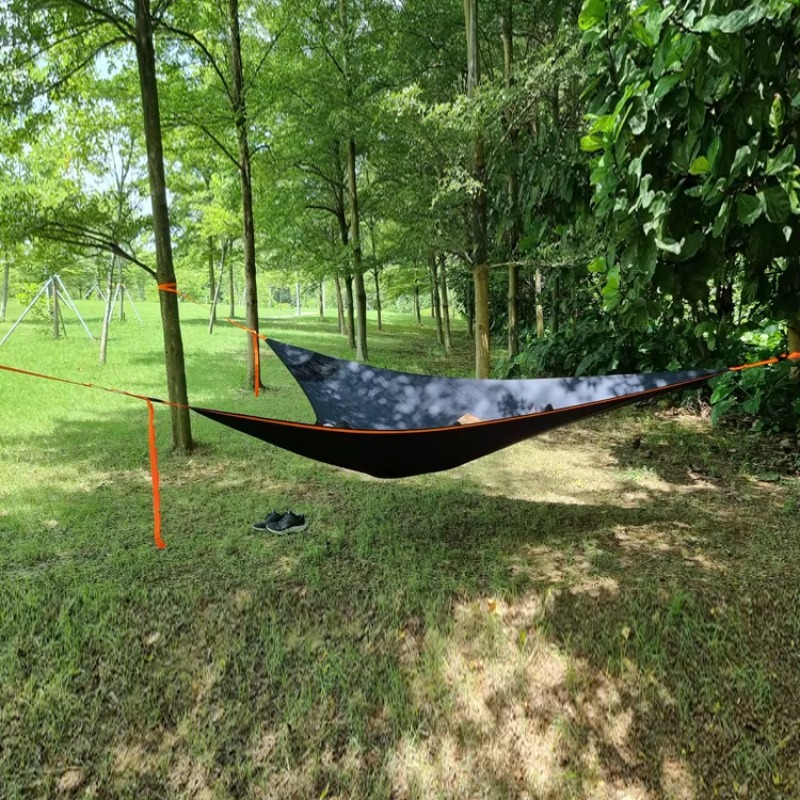 Hammock Segitiga Lipat Portabe - Outdoor Lighting On Trees ulasan dan harga