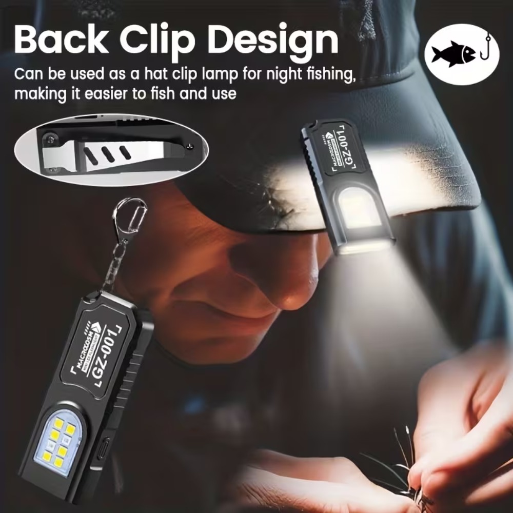 Senter Gantungan Kunci LED COB - Outdoor Lighting Setup ulasan dan harga